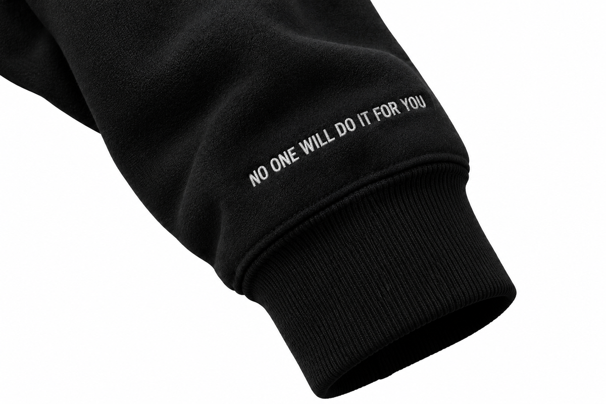 BELIEVE. Black Signature Hoodie