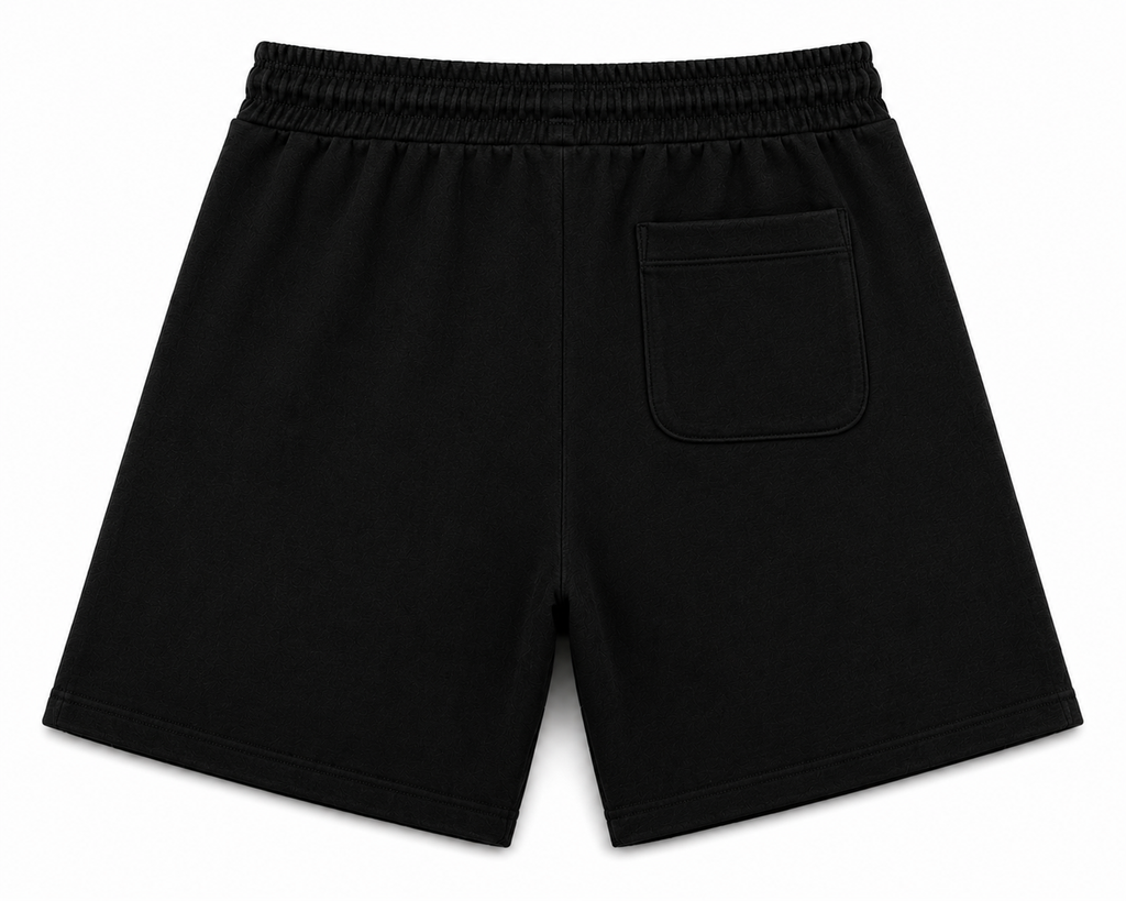 BELIEVE. Essential Shorts – Black / White