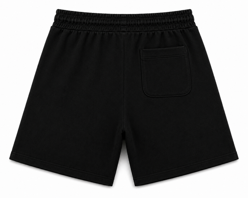 BELIEVE. Essential Shorts – Black / White