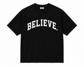 BELIEVE. Varsity Tee – Black / White