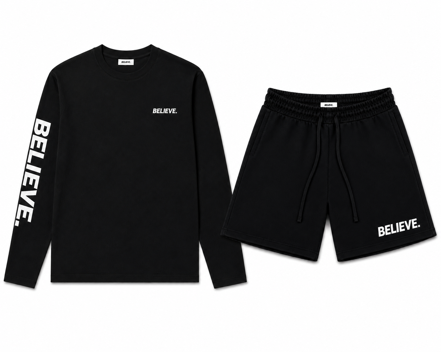 BELIEVE. Signature Set – Black/White
