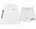 BELIEVE. Signature Set – White/Olive