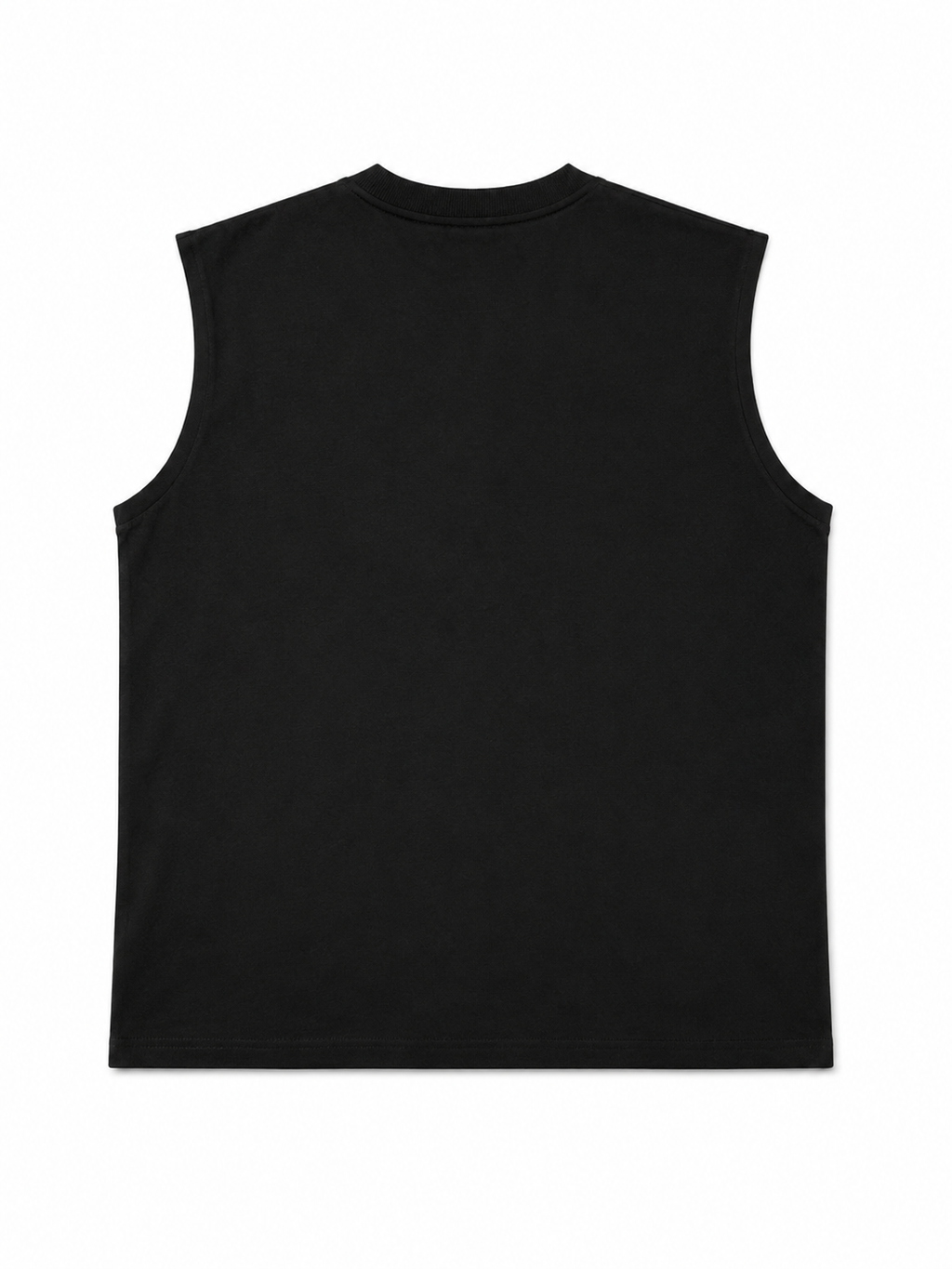 BELIEVE. Varsity Tank – Black / White