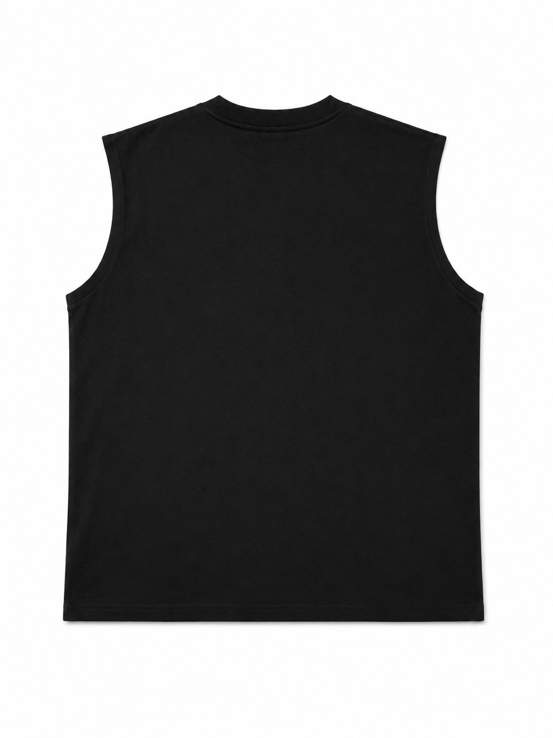 BELIEVE. Varsity Tank – Black / White