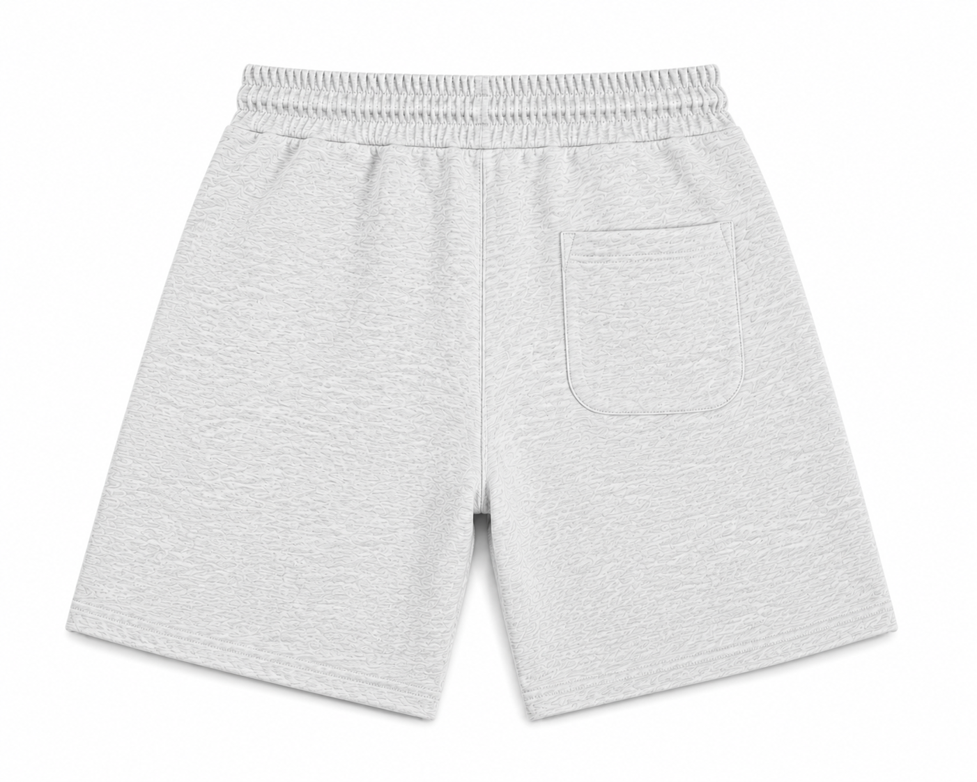 BELIEVE. Essential Shorts – Heather Grey / Navy